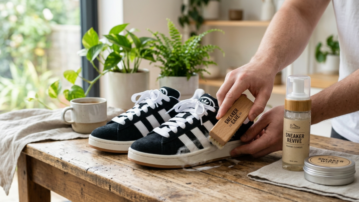 Campus-pleje: Sådan holder du dine sneakers i topform