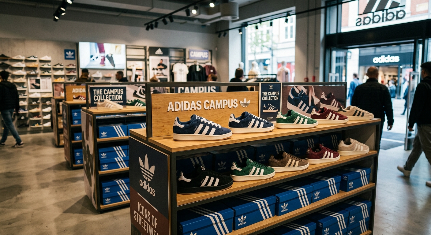 Adidas Campus pris og markedsplads: Hvor køber man bedst?