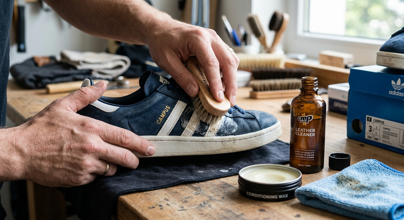 Campus-pleje: Sådan holder du dine sneakers i topform