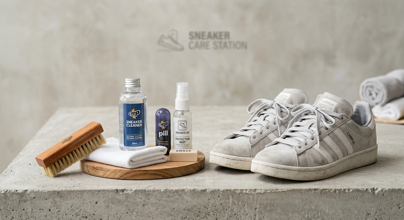 Campus-pleje: Sådan holder du dine sneakers i topform