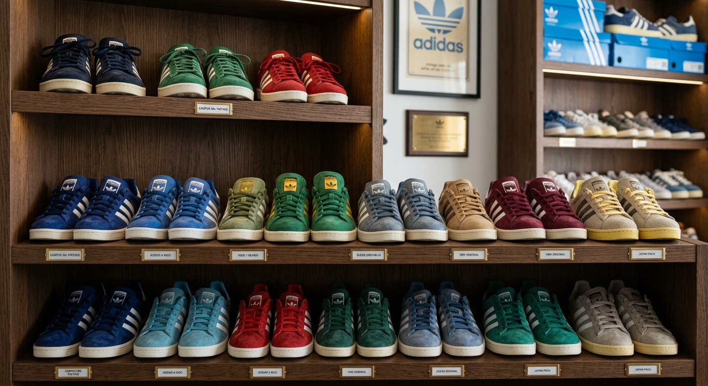 Sneaker-collecting som hobby: Campus som samlingstykke