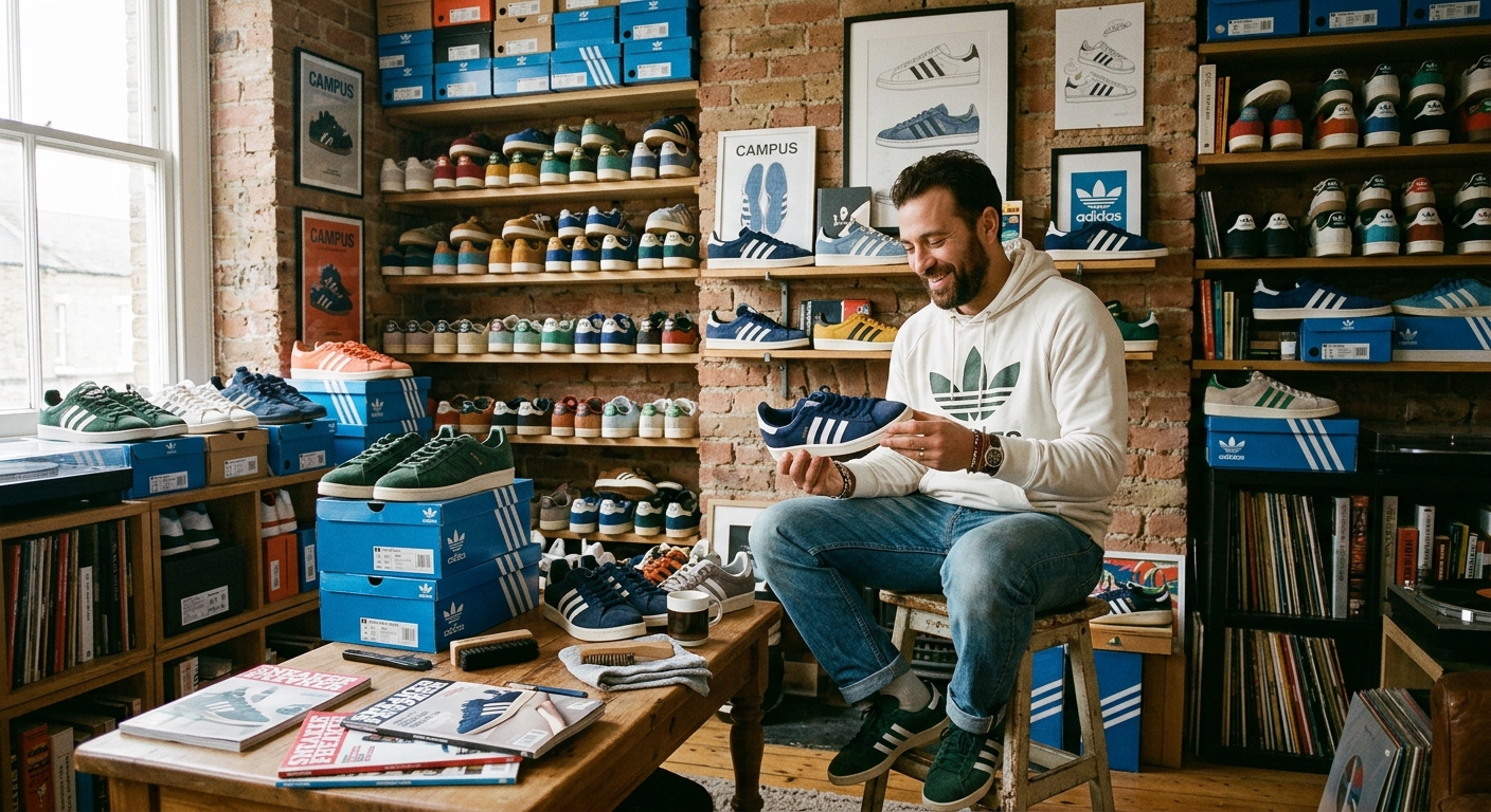 Sneaker-collecting som hobby: Campus som samlingstykke